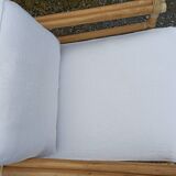 Pair of Lyda Levi armchairs for Mc Guire bamboo Italy Milan