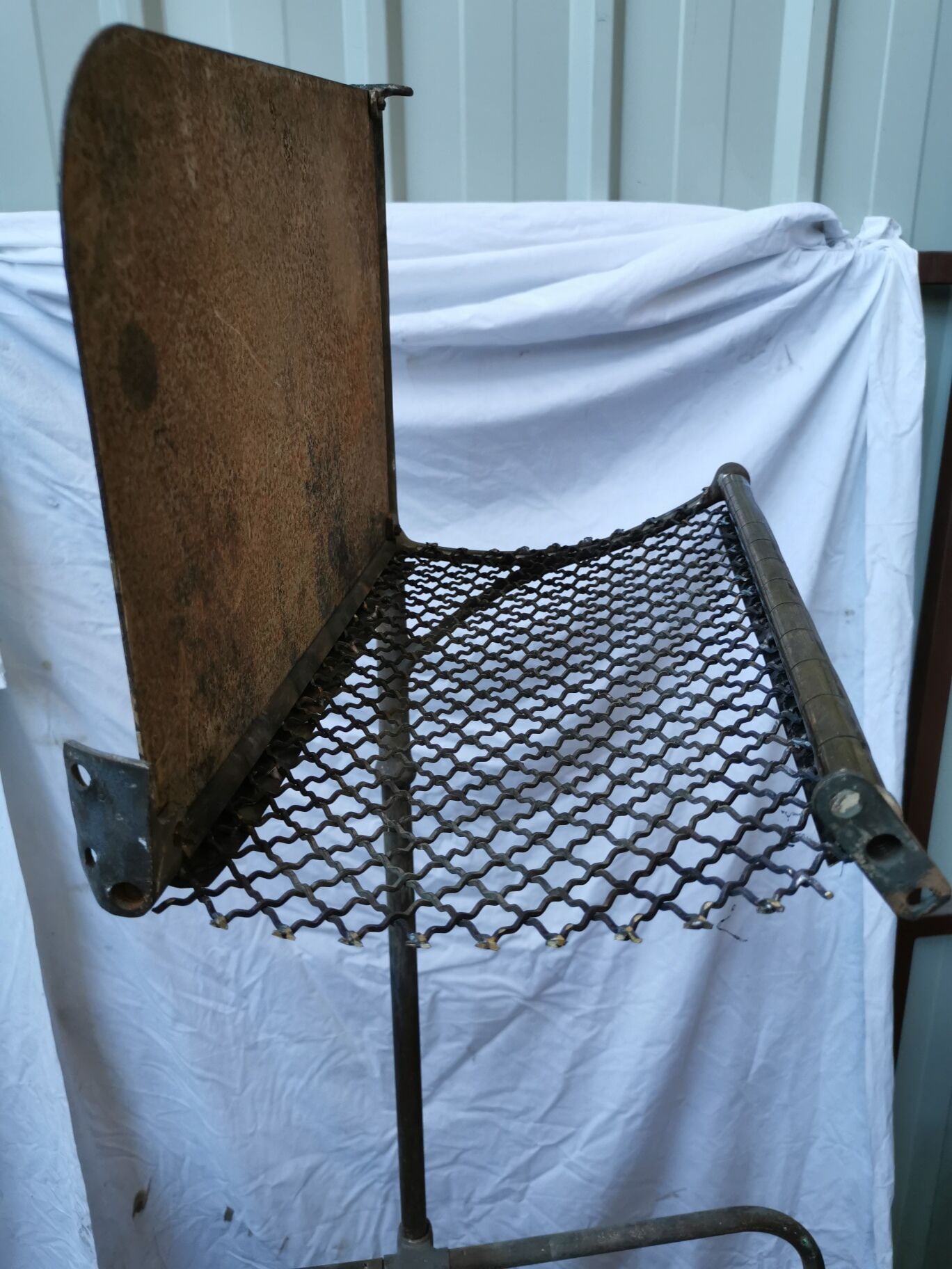 Metro seat 2 seats model sprague with luggage rack 1920