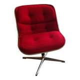 "Executive chair" armchair by Charles Pollock published by Knoll