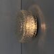 Wall light ceiling lamp glass minimalist 1970 1980 seventies eighties