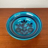 Mid-century modern ceramic wall plate by Wilhelm Kagel, German, 1960s.