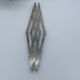 Dessous de plat, métal argenté, art déco, vintage , extensible