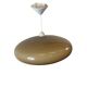 Vintage acrylic suspension/lustre in a futuristic UFO shape.