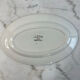 Plat ovale Sarreguemines collection Béatrice