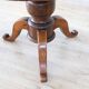 Antique Til Top Table In Walnut Inlaid, Italy Mid 19th Century