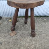 Brutalist tripod stool