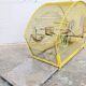 Vintage Yellow Birdcage 1950s