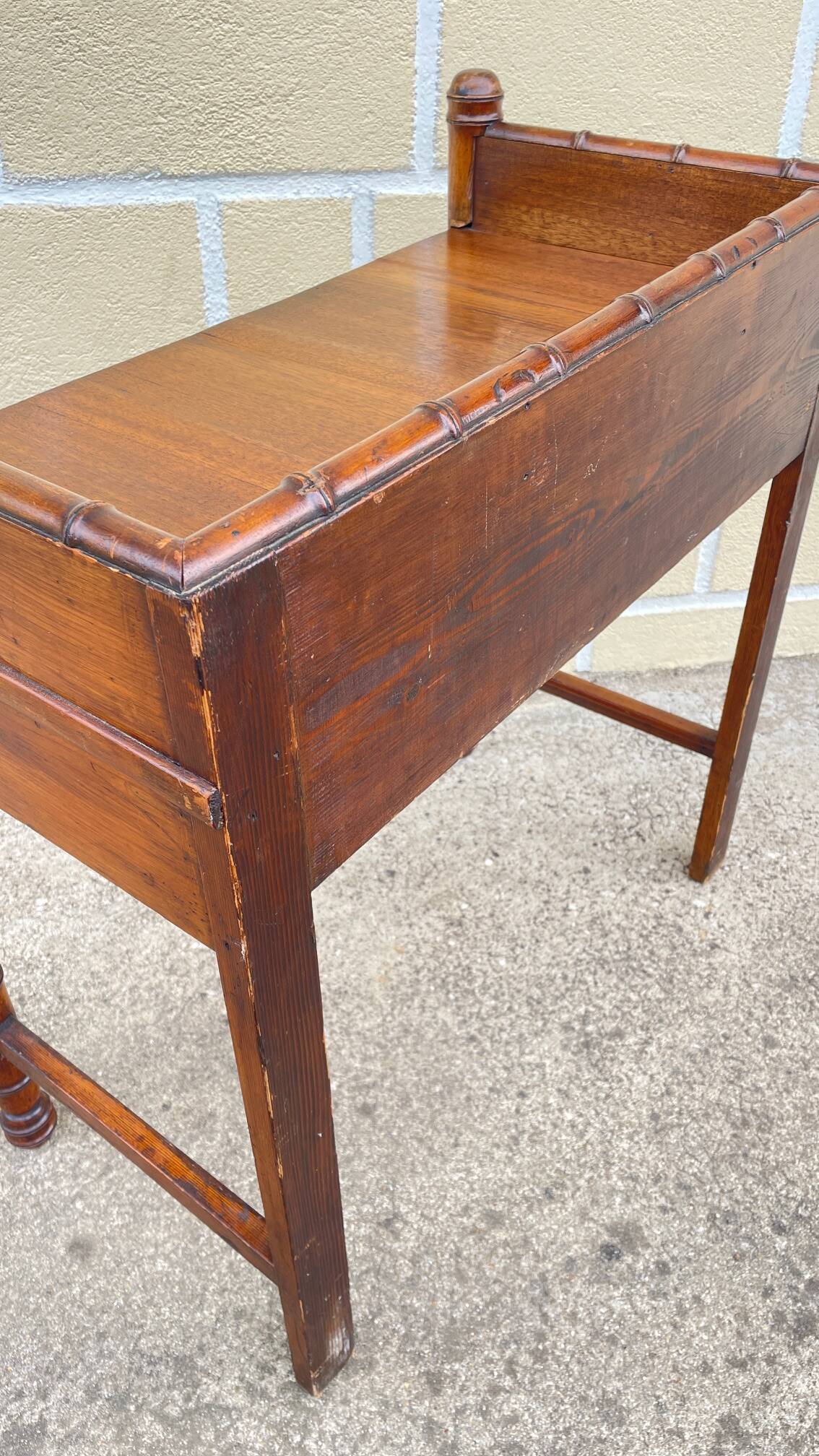 BUREAU Console 1900 dit BAMBOU