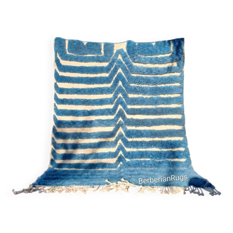 Handmade wool rug from Morocco 3 x 2 m