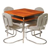 Czech Functionalist Dining room set by Robert Slezák, 1940s