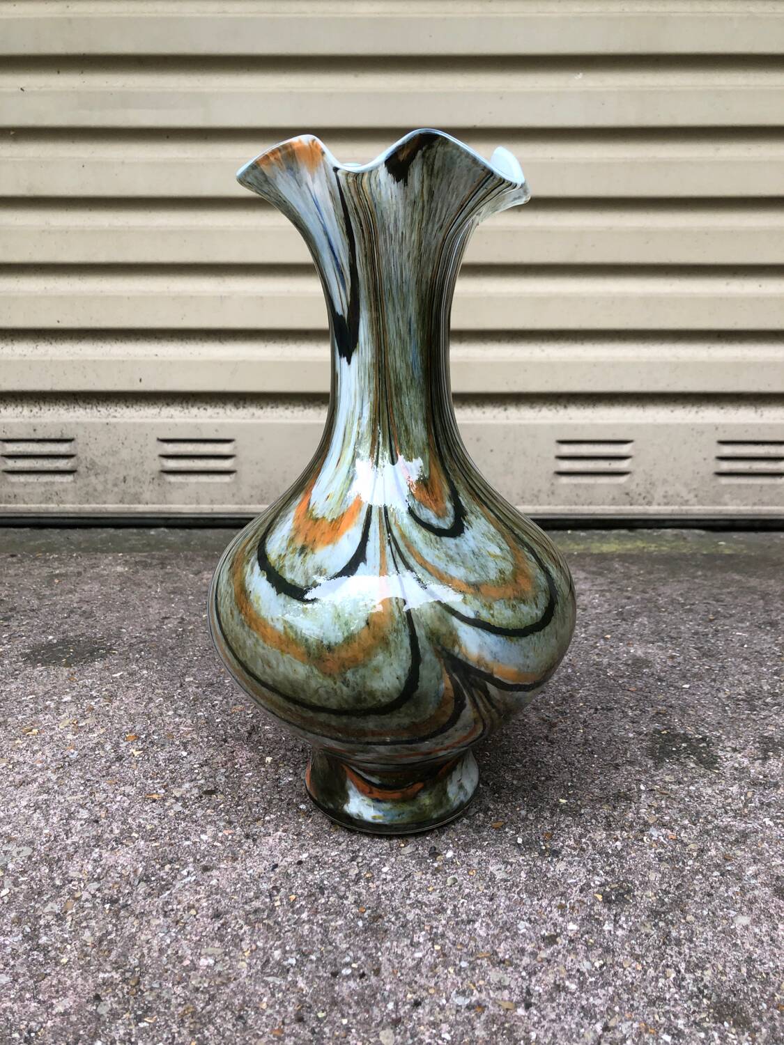 Murano vase from Florence, Italy, 1970s