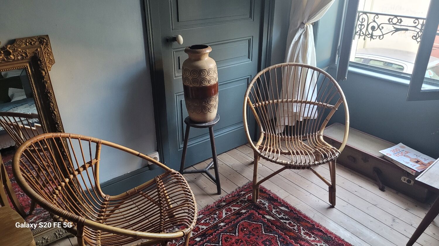 Large 60's Scheurich vase