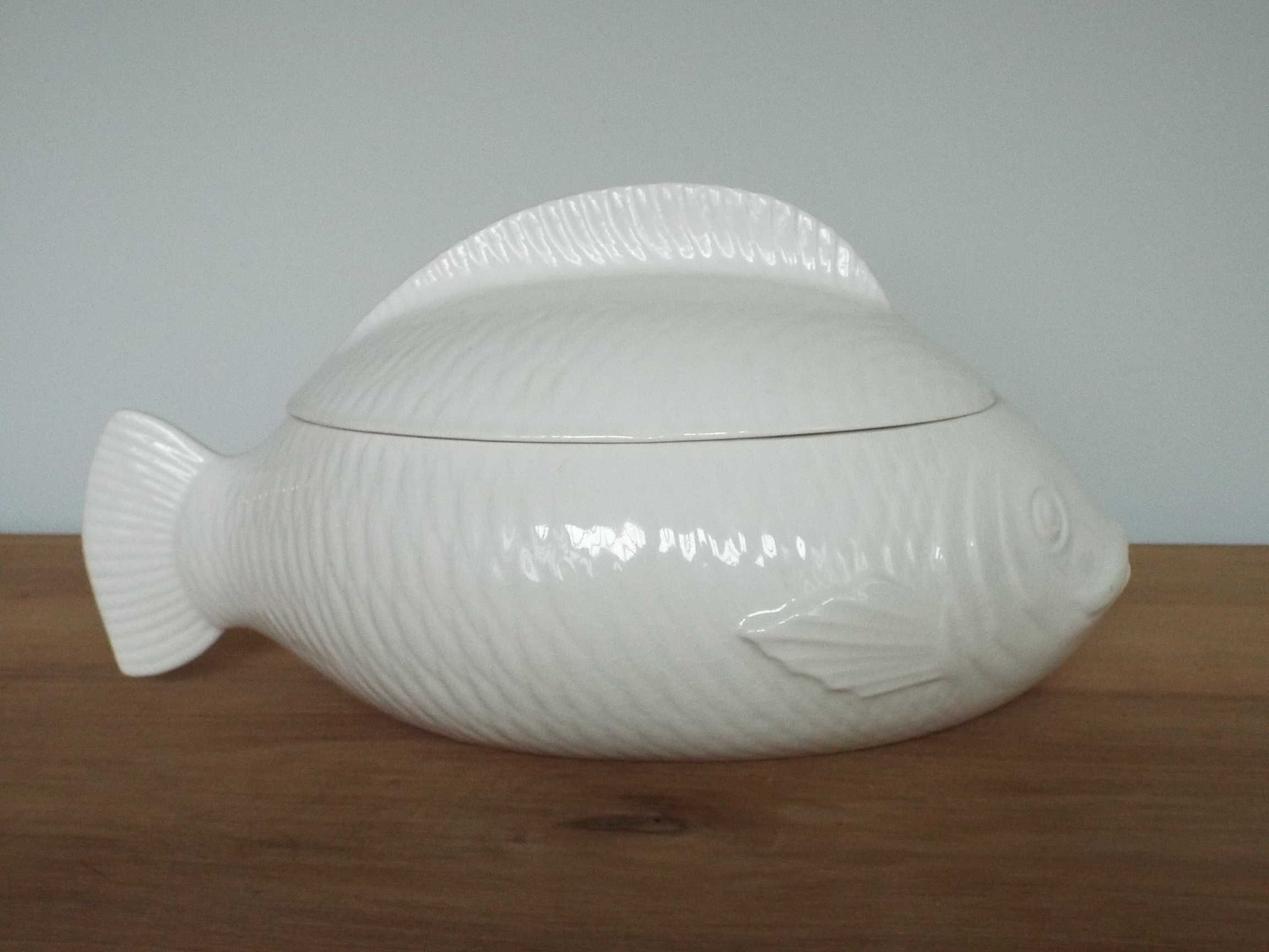 Fish tureen Sarreguemines