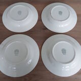 4 hollow plates Villeroy and Boch