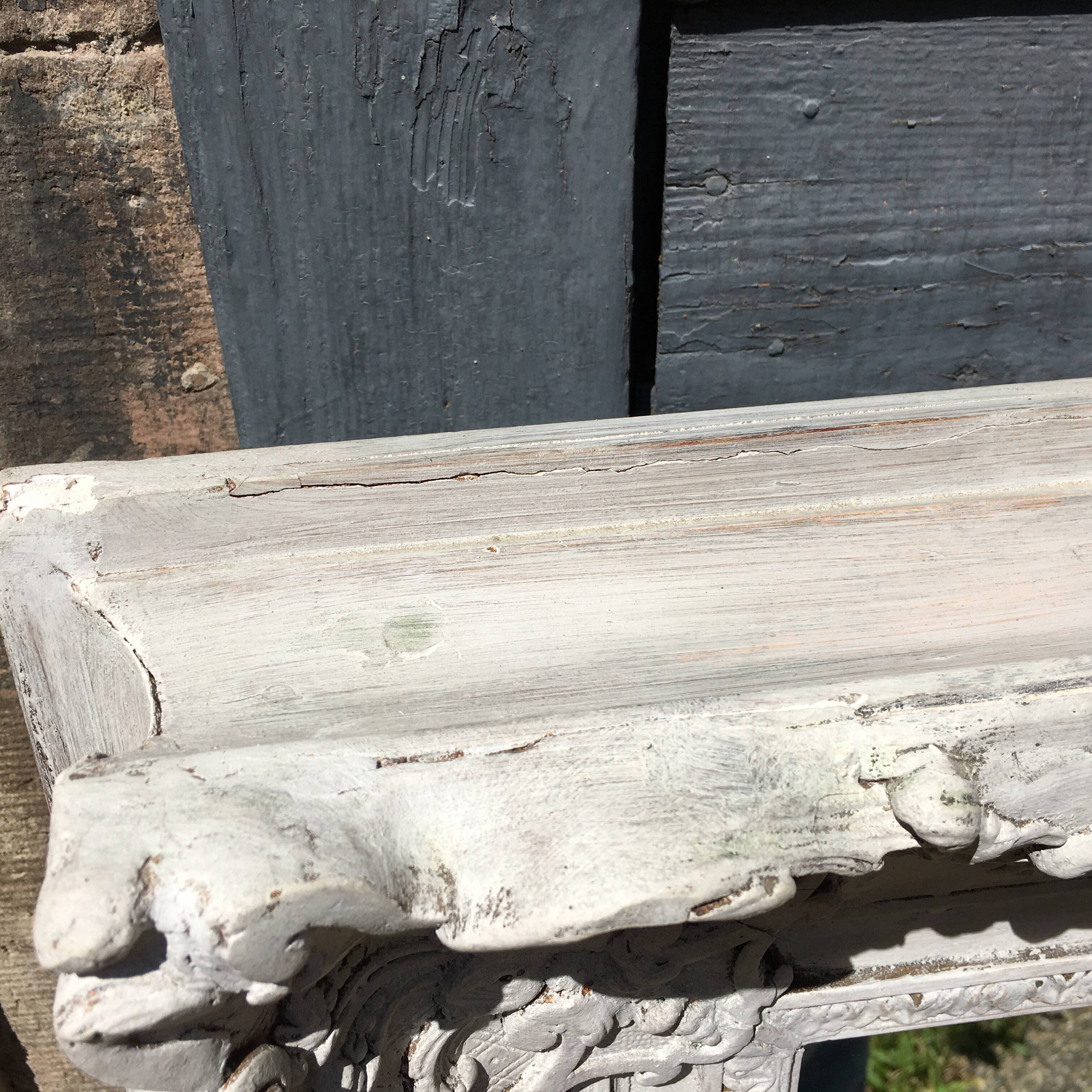 Miroir cadre ancien baroque