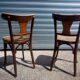 Paire de chaises bistrot