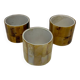 3 mother-of-pearl napkin rings