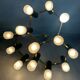 Vintage design 'hexagon' black & gold chandelier – Boulanger