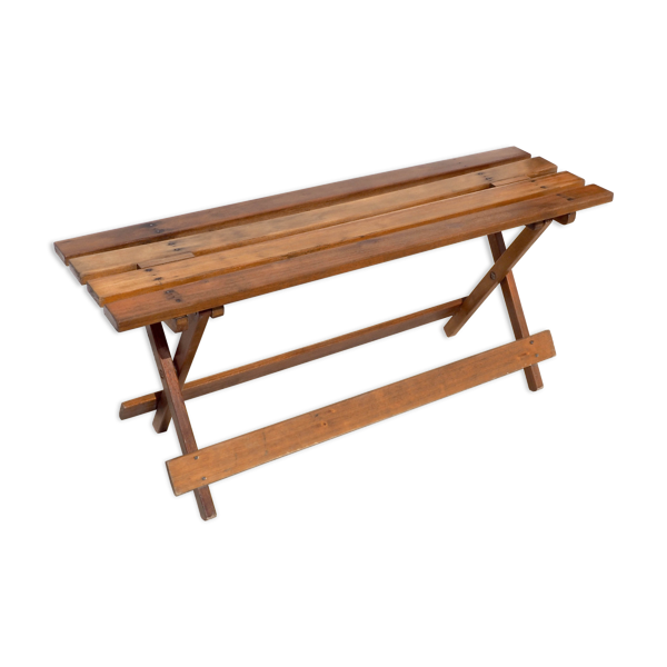 Banc pliable ancien