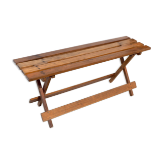 Old folding bench