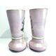 Pair of pink opaline vases