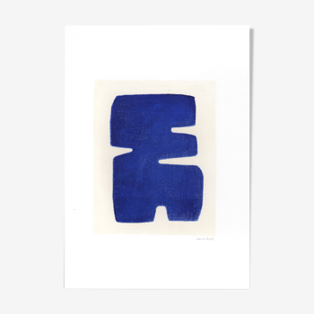 Peinture abstraite M7251 signée Eawy