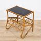 Vintage side table in rattan and bamboo – 1960s