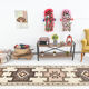 Oushak runner rug 88x372cm