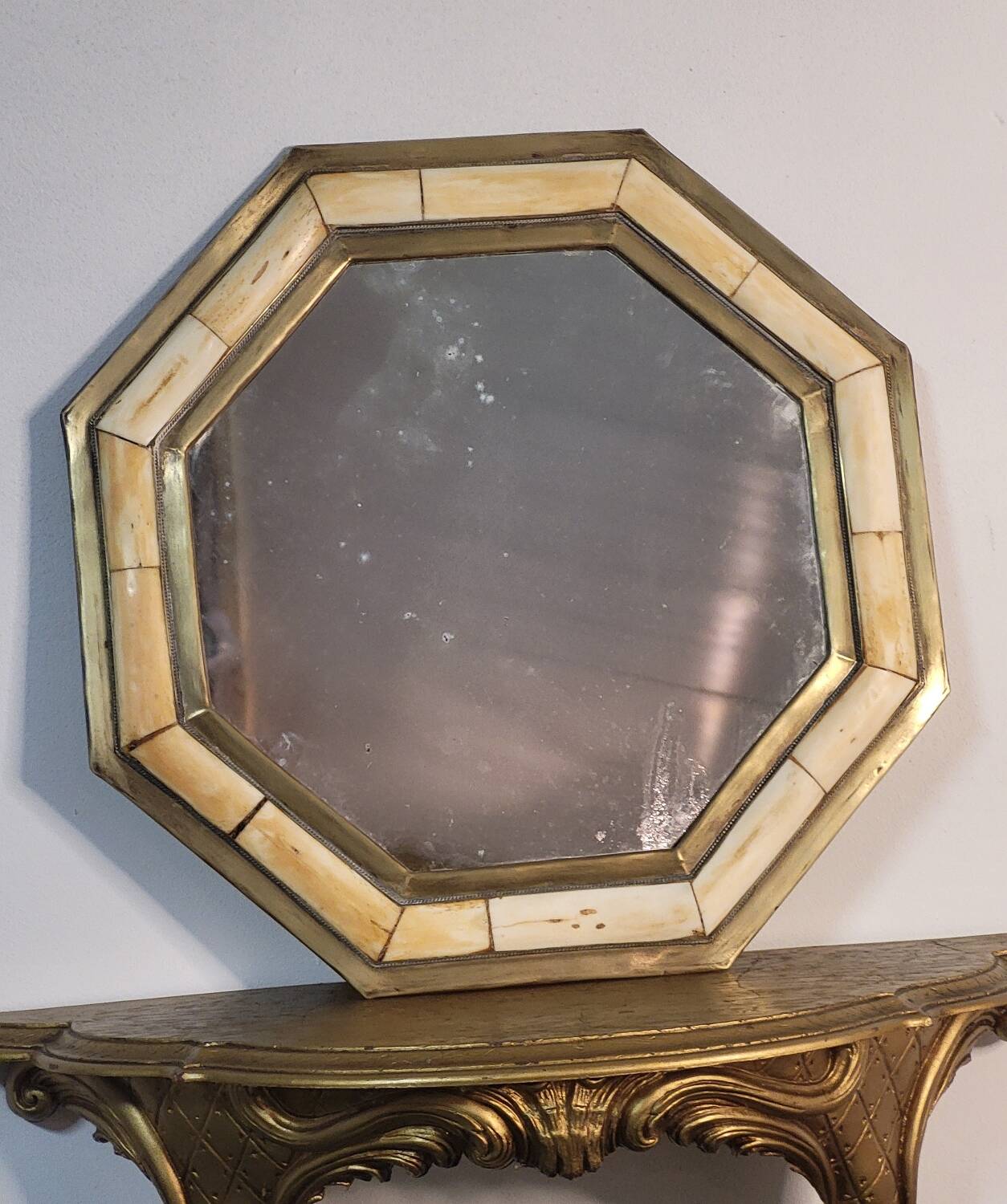 Brass mirrors
