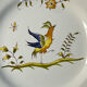 Assiette en faïence de Moustiers signée 23cm