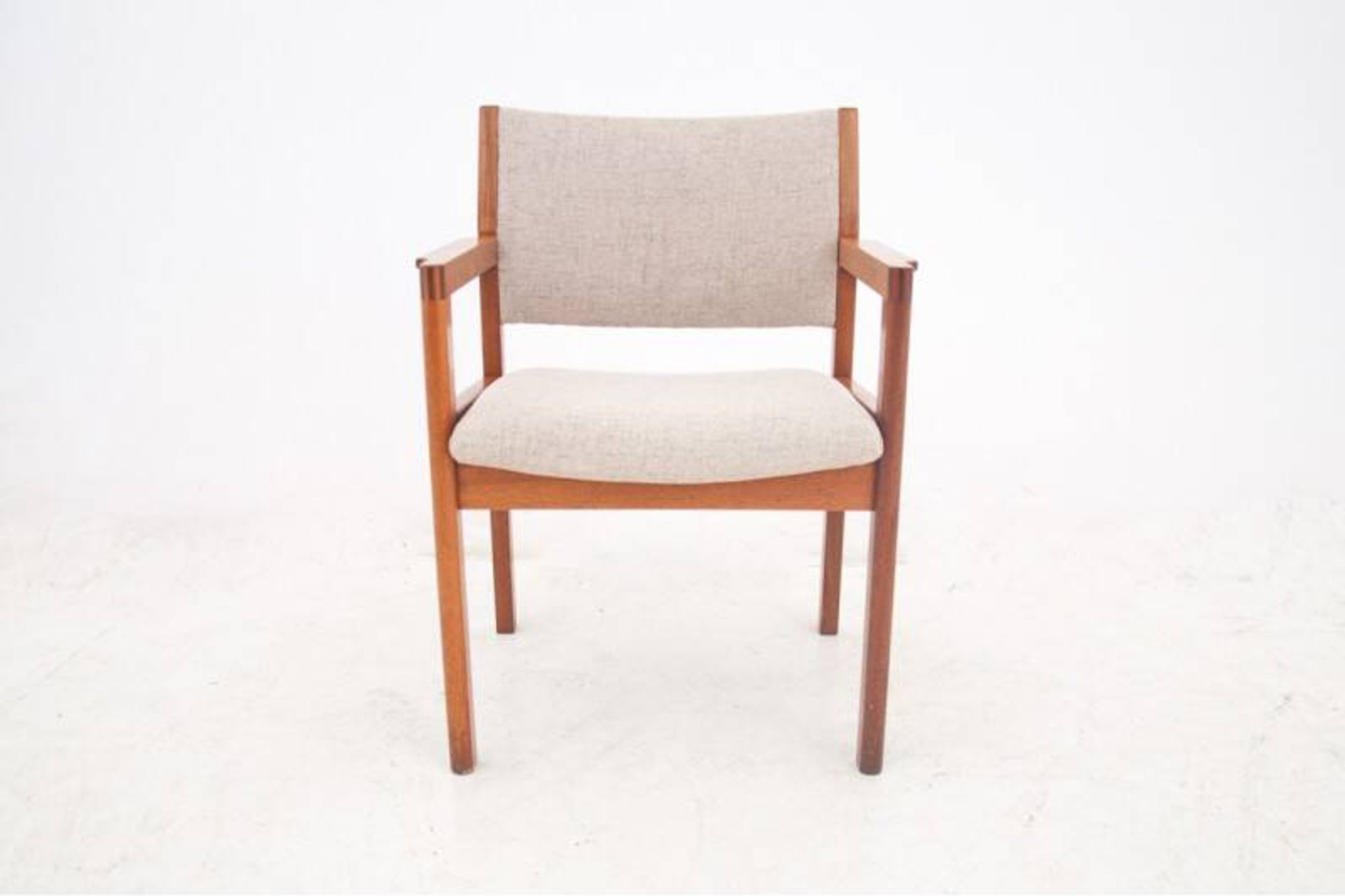 A pair of armchairs, Denmark, 1960s. After restoration.