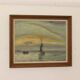 "Boats at Sunset" by Kaj Brandstrup