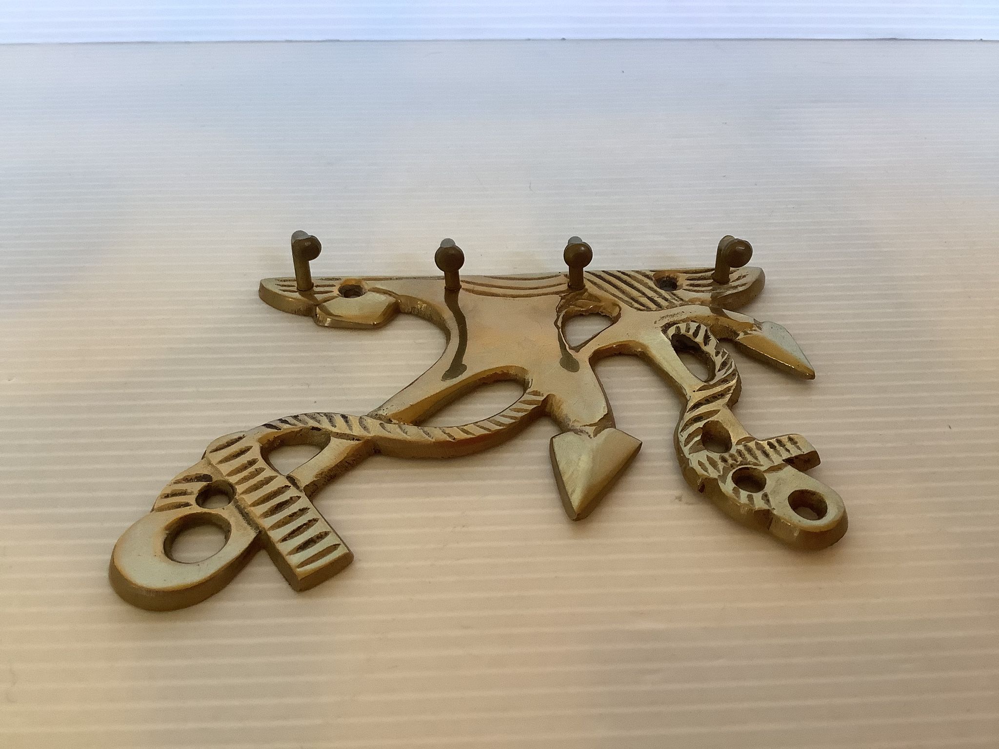 Brass key holder