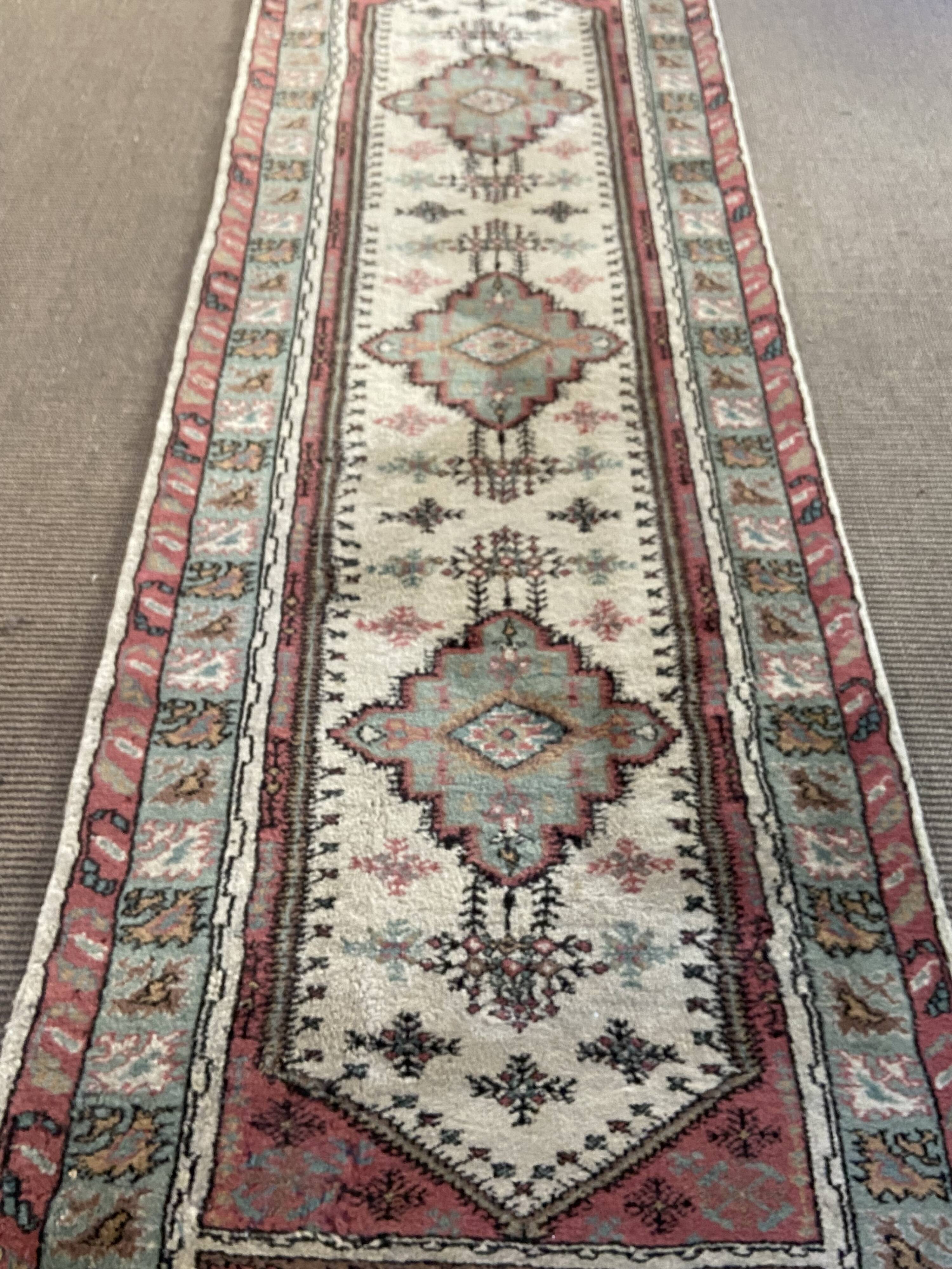 Oriental rug gallery hallway rug wool handmade Afghanistan