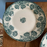 Assiettes terre de fer