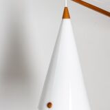 50s Swedish swivel wall light
