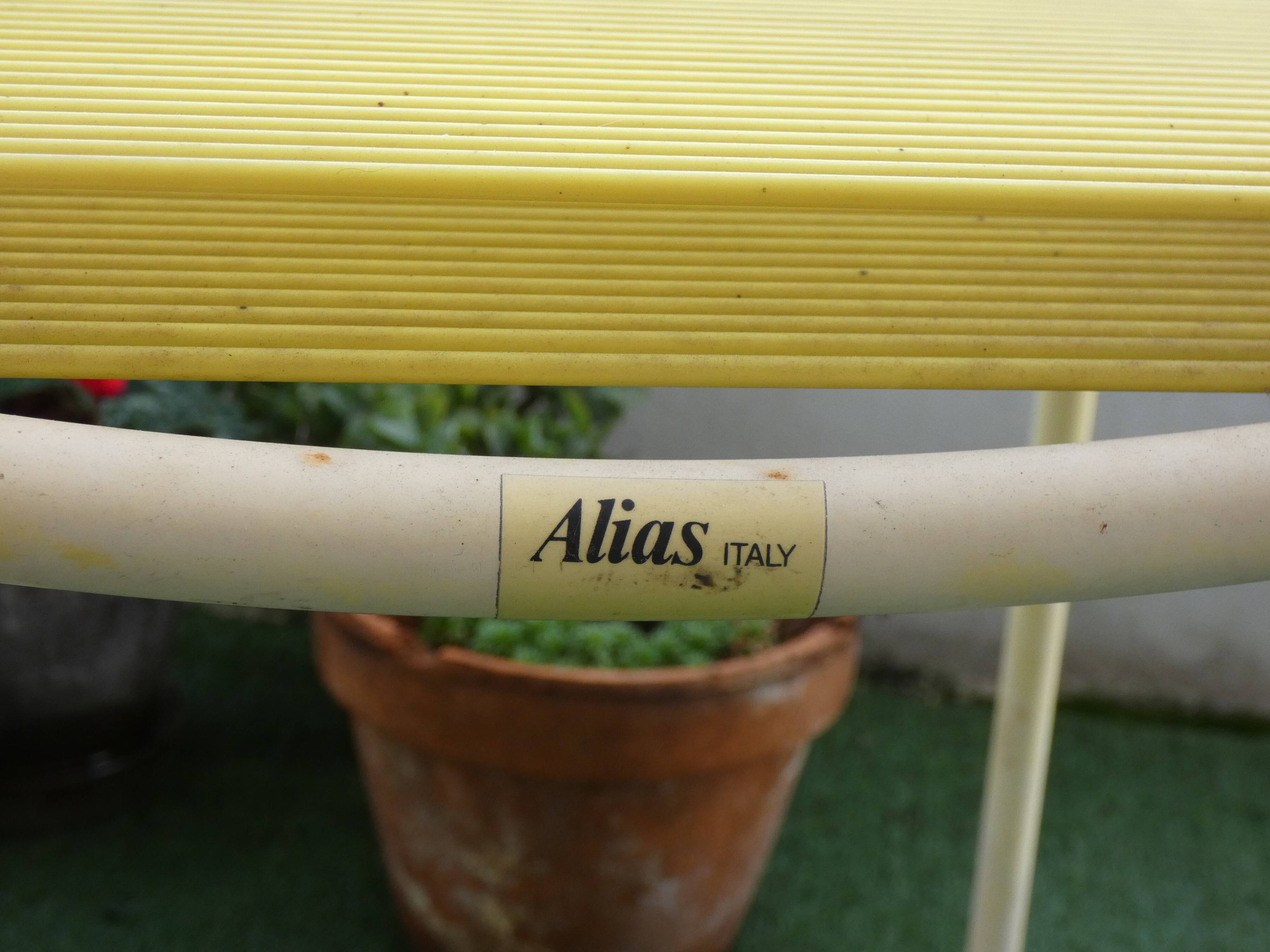 Alias spaghetti chairs Giandomenico Belotti vintage