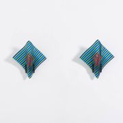 2 appliques sculpturales italiennes en verre de Murano de Studio Italia