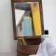 Wooden mirror