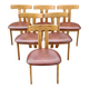 Set of 6 T chairs by Ole Wanscher for Carl Hansen from the 1960s.