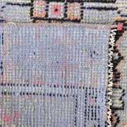 Tapis de couloir vintage bleu clair