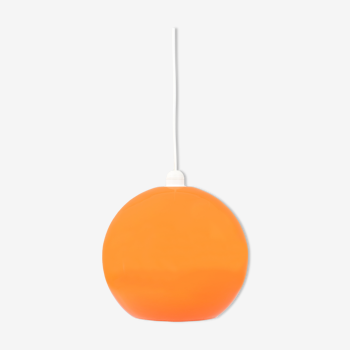 Suspension boule orange, années 1970, France