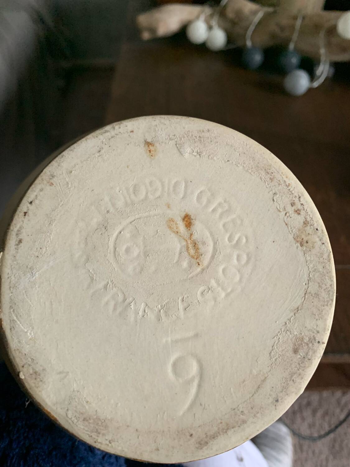 Pot à eau, chevrette en grès