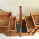 Vintage worker sewing box