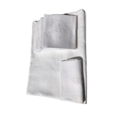BR embroidered rectangle tablecloth with 12 matching towels.