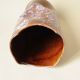 Fat Lava Ceramic Vase - Brown Purple - Organic Shape - 70s