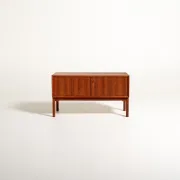 Low Scandinavian teak sideboard, 1960s