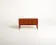Buffet bas scandinave en teck, années 1960