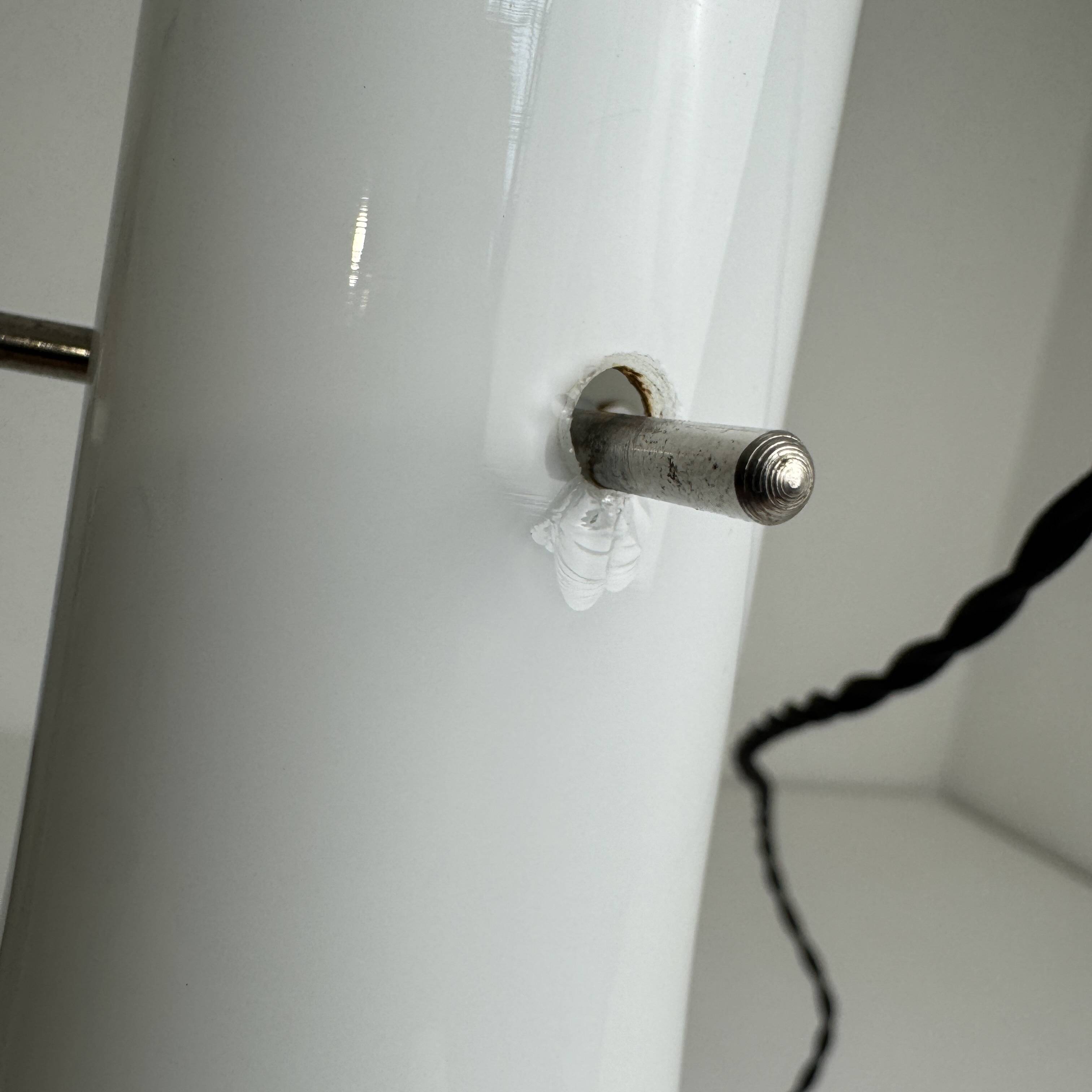 Vintage 1970 opaline suspension light