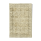 Handmade decorative oriental beige carpet 200 cm x 305 cm